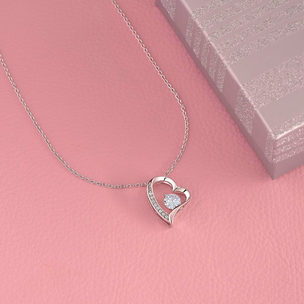 To My Soulmate | Forever Love Necklace | Girlfriend, Soulmate, Wife, BFF, Anniversary, Valentine's Day, Birthday, Christmas Necklace Gift