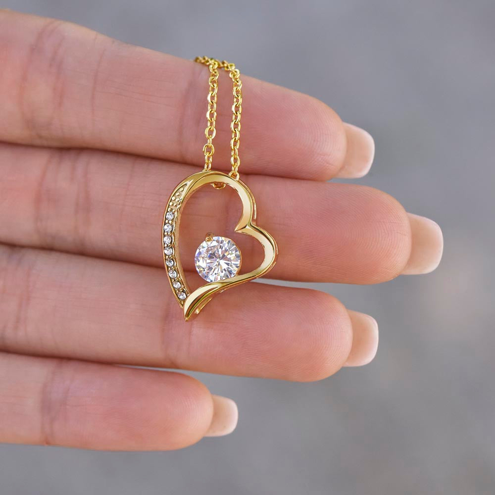 To My Soulmate | Forever Love Necklace | Girlfriend, Soulmate, Wife, BFF, Anniversary, Valentine's Day, Birthday, Christmas Necklace Gift