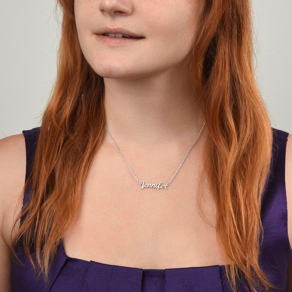 Your Wife Will Love This Personalized Name Necklace!!!