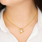 To My Wife... You Are My Love & My Forever - Anniversary, Valentines Day, Birthday Wife Gift - Forever Love Necklace