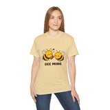 Bee Mine Valentine's Day Be Mine |  Ultra 100% US Cotton Tee | BFF T-shirt, Lovers Mens/Womens Tshirt Gift For Valentines