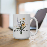 Grandma White Ceramic Mug 11oz and 15oz