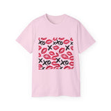 Love & Kisses | Ultra 100% US Cotton Tee | Valentine's Day, I Love You T-Shirt, BFF Love, Positive Life, Inspire Shirt