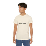 Smile More  | Motivational, Don't Worry Be Happy T-Shirt, Inspire Clothing Shirt, USA