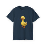 Grumpy Duck T-Shirt | Funny Tired Duck Shirt | Cute Sarcastic Animal Tee Gift for Duck Lovers, Coffee Fans & Lazy Mood Humor Outfit