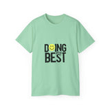 Doing My Best T-Shirt | Motivational Graphic Tee | Positive Vibes Shirt | Smiley Face Tee | Inspirational Casual Shirt