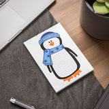 Winter Penguin Note Pads, Cute Stationery for Holiday Lists, Gift for Teachers, Children's Notes, Winter Decor
