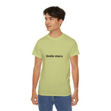 Smile More  | Motivational, Don't Worry Be Happy T-Shirt, Inspire Clothing Shirt, USA