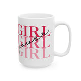 Girl Power | White Ceramic Mug 11oz and 15oz