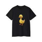 Grumpy Duck T-Shirt | Funny Tired Duck Shirt | Cute Sarcastic Animal Tee Gift for Duck Lovers, Coffee Fans & Lazy Mood Humor Outfit