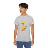 Grumpy Duck T-Shirt | Funny Tired Duck Shirt | Cute Sarcastic Animal Tee Gift for Duck Lovers, Coffee Fans & Lazy Mood Humor Outfit