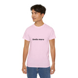 Smile More  | Motivational, Don't Worry Be Happy T-Shirt, Inspire Clothing Shirt, USA