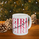 Girl Power | White Ceramic Mug 11oz and 15oz