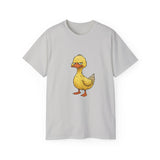 Grumpy Duck T-Shirt | Funny Tired Duck Shirt | Cute Sarcastic Animal Tee Gift for Duck Lovers, Coffee Fans & Lazy Mood Humor Outfit