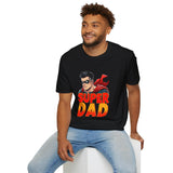 Super Dad T-Shirt, Superhero Dad Shirt, Father’s Day Gift for Dad, Comic Style Graphic Tee for Him, Cool Dad Apparel