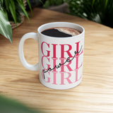 Girl Power | White Ceramic Mug 11oz and 15oz