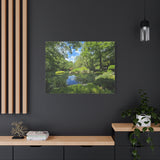 Nature-Inspired Canvas Print, Home Decor, Landscape Art, Wall Art, Gift for Nature Lovers, Tranquil Decor, Office Artwork