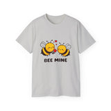 Bee Mine Valentine's Day Be Mine |  Ultra 100% US Cotton Tee | BFF T-shirt, Lovers Mens/Womens Tshirt Gift For Valentines