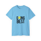 Doing My Best T-Shirt | Motivational Graphic Tee | Positive Vibes Shirt | Smiley Face Tee | Inspirational Casual Shirt