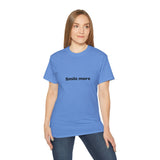 Smile More  | Motivational, Don't Worry Be Happy T-Shirt, Inspire Clothing Shirt, USA