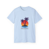 Tropical Summer | Motivational T-Shirt, Summertime, Beach Time, Gift For Him 0r Her, Inspirational Unisex Tee, Novelty Clothing Shirt