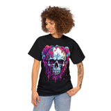 Skull Face DL-27 Unisex Heavy Cotton T-Shirt