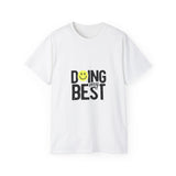 Doing My Best T-Shirt | Motivational Graphic Tee | Positive Vibes Shirt | Smiley Face Tee | Inspirational Casual Shirt