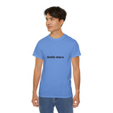 Smile More  | Motivational, Don't Worry Be Happy T-Shirt, Inspire Clothing Shirt, USA