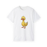 Grumpy Duck T-Shirt | Funny Tired Duck Shirt | Cute Sarcastic Animal Tee Gift for Duck Lovers, Coffee Fans & Lazy Mood Humor Outfit