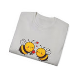 Bee Mine Valentine's Day Be Mine |  Ultra 100% US Cotton Tee | BFF T-shirt, Lovers Mens/Womens Tshirt Gift For Valentines