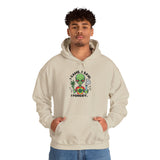 Alien 'I Came, I Saw, I Forgot' Hoodie – Funny Stoner Extraterrestrial Pullover