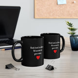 Work Hard In Silence, Let Success Be Your Noise | Self Motivation, Inspiration, BFF, Family Love | Black Ceramic Mug 11/15oz