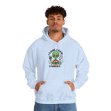 Alien 'I Came, I Saw, I Forgot' Hoodie – Funny Stoner Extraterrestrial Pullover