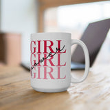 Girl Power | White Ceramic Mug 11oz and 15oz