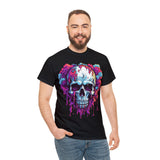 Skull Face DL-27 Unisex Heavy Cotton T-Shirt