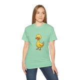 Grumpy Duck T-Shirt | Funny Tired Duck Shirt | Cute Sarcastic Animal Tee Gift for Duck Lovers, Coffee Fans & Lazy Mood Humor Outfit