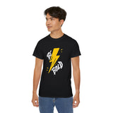 Be Bold - Lightning Bolt |  Ultra 100% US Cotton Tee | Funny T-shirt, Sarcastic Street Art Statement Mens/Womens Tshirt