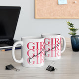 Girl Power | White Ceramic Mug 11oz and 15oz