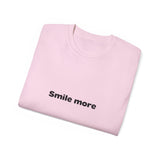 Smile More  | Motivational, Don't Worry Be Happy T-Shirt, Inspire Clothing Shirt, USA