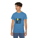 Doing My Best T-Shirt | Motivational Graphic Tee | Positive Vibes Shirt | Smiley Face Tee | Inspirational Casual Shirt