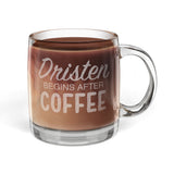 Engraved Coffee Mug, Personalized Gift for Coffee Lovers, Unique Home Decor, Custom Engraved Glass Mug, Perfect for Birthdays, Anniversaries