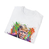 Trump 2024 - Mixed Colors | President Trump, Donald Trump, MAGA, POTUS, Drain The Swamp  | Unisex Softstyle T-Shirt