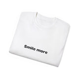 Smile More  | Motivational, Don't Worry Be Happy T-Shirt, Inspire Clothing Shirt, USA