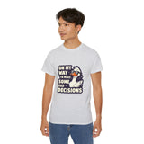 On My Way To Make Some Bad Decisions | Funny Saying T-Shirt, Gift For Duck Lovers, Novelty Clothing Shirt, USA