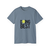 Doing My Best T-Shirt | Motivational Graphic Tee | Positive Vibes Shirt | Smiley Face Tee | Inspirational Casual Shirt