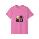 Doing My Best T-Shirt | Motivational Graphic Tee | Positive Vibes Shirt | Smiley Face Tee | Inspirational Casual Shirt