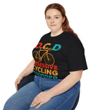 OCD Obsessive Cycling Disorder | Funny Tee-Shirt, Silly Saying T-Shirt, Great Gift For Bicyclists Clothing Shirt