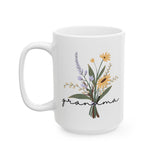 Grandma White Ceramic Mug 11oz and 15oz