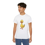 Grumpy Duck T-Shirt | Funny Tired Duck Shirt | Cute Sarcastic Animal Tee Gift for Duck Lovers, Coffee Fans & Lazy Mood Humor Outfit