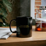 Unique Black Mug with Quirky Quote - I Don't Care What Happens to Me Anymore, Coffee Lovers Gift, Funny Mug for Friends, Office Humor, [...]